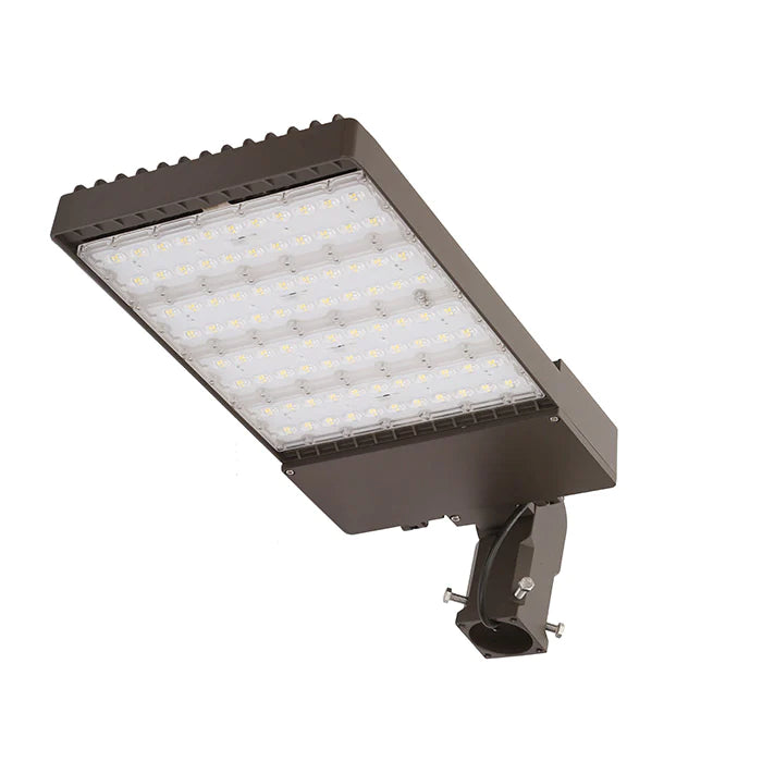 LED Area Flood Luminaire Meanwell 120-277VAC 0-10 Dimming LED Driver, 5000K, Type III Light Distribution