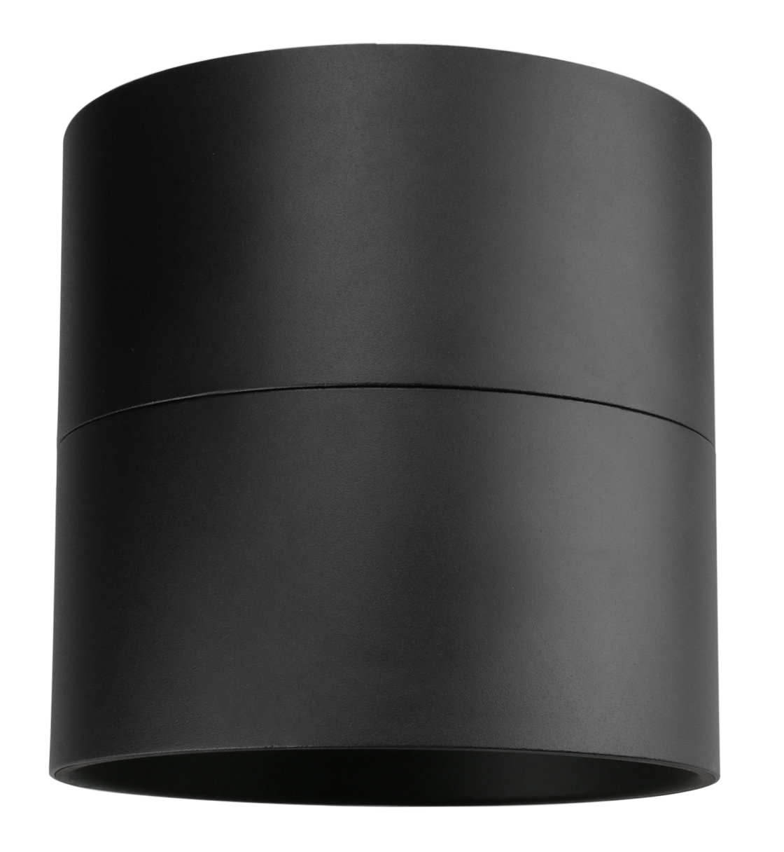 Cylinder Pendant Light Fixture, 4 Inch, Black