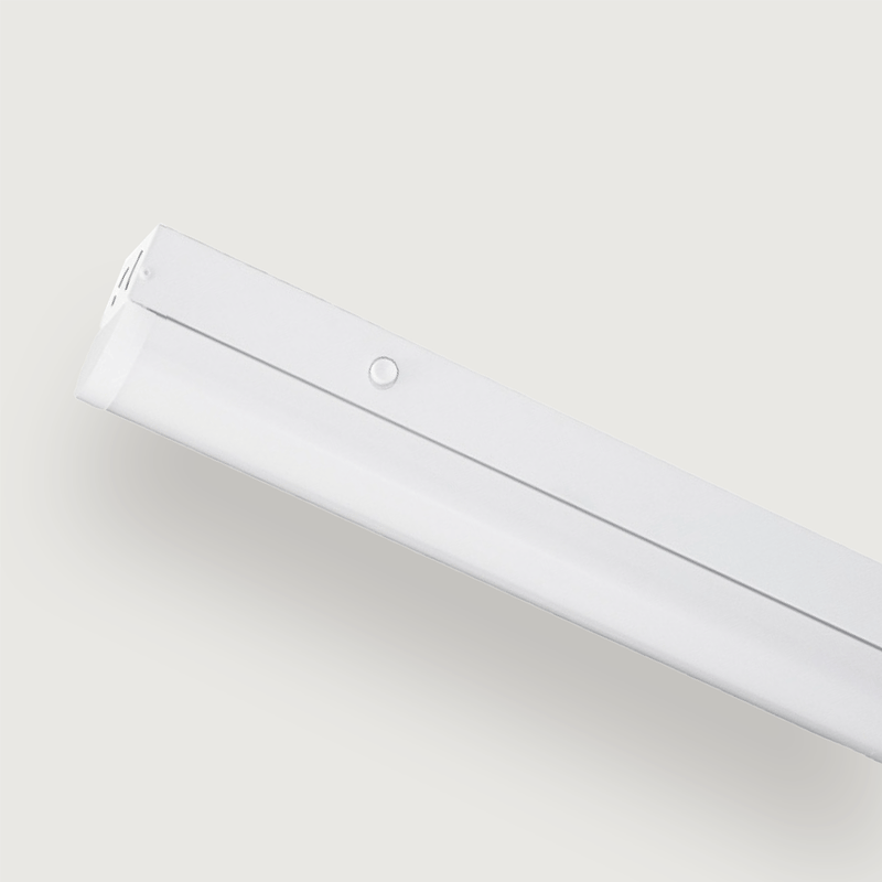 LED Linear Strip, 4-FT, 40W Max, 3-Wattages + 3-CCT (35/40/50K), Damp Rated, 130 lm/W, Dimmable + Smart AUX Input