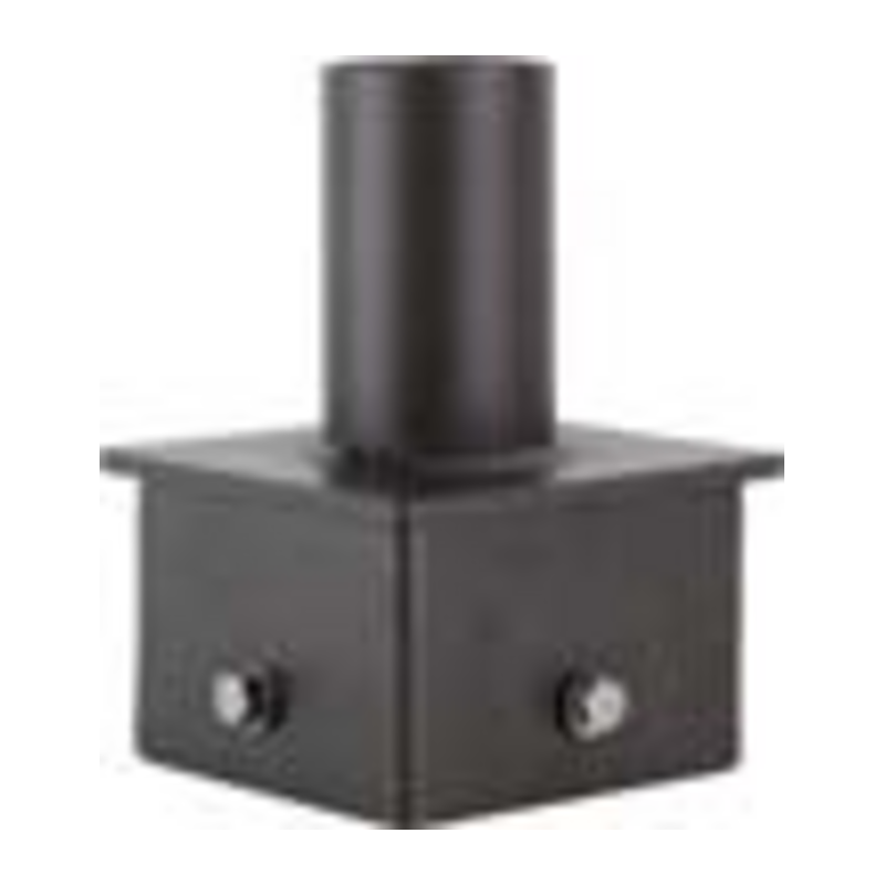 4-inch Square Pole Tenon Adapter — 4SQ-SP-D