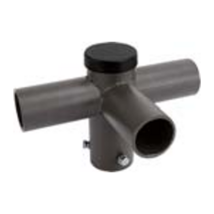Triple-Spoke 90-degree Horizontal Tenon Adapter